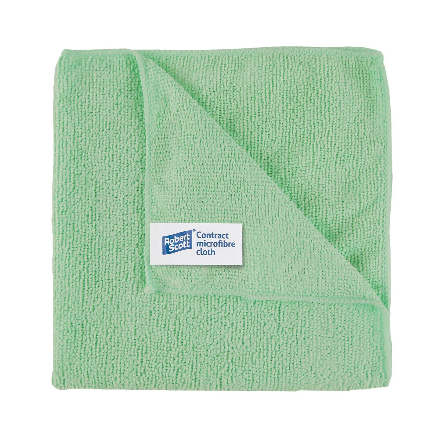 Robert Scott - Contract Microfibre Cleaning Cloths 40cm x 40cm (10 Pack)