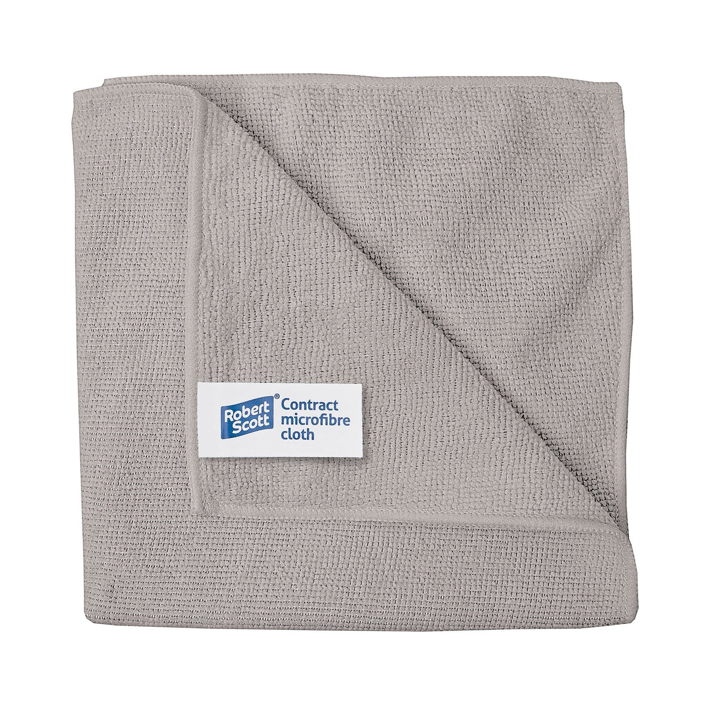 Robert Scott - Contract Microfibre Cleaning Cloths 40cm x 40cm (10 Pack)