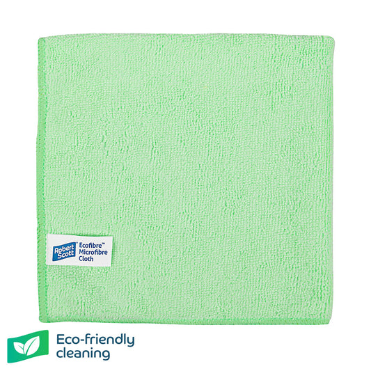 Robert Scott - Ecofibre Microfibre Cleaning Cloths 40cm x 40cm (10 Pack)
