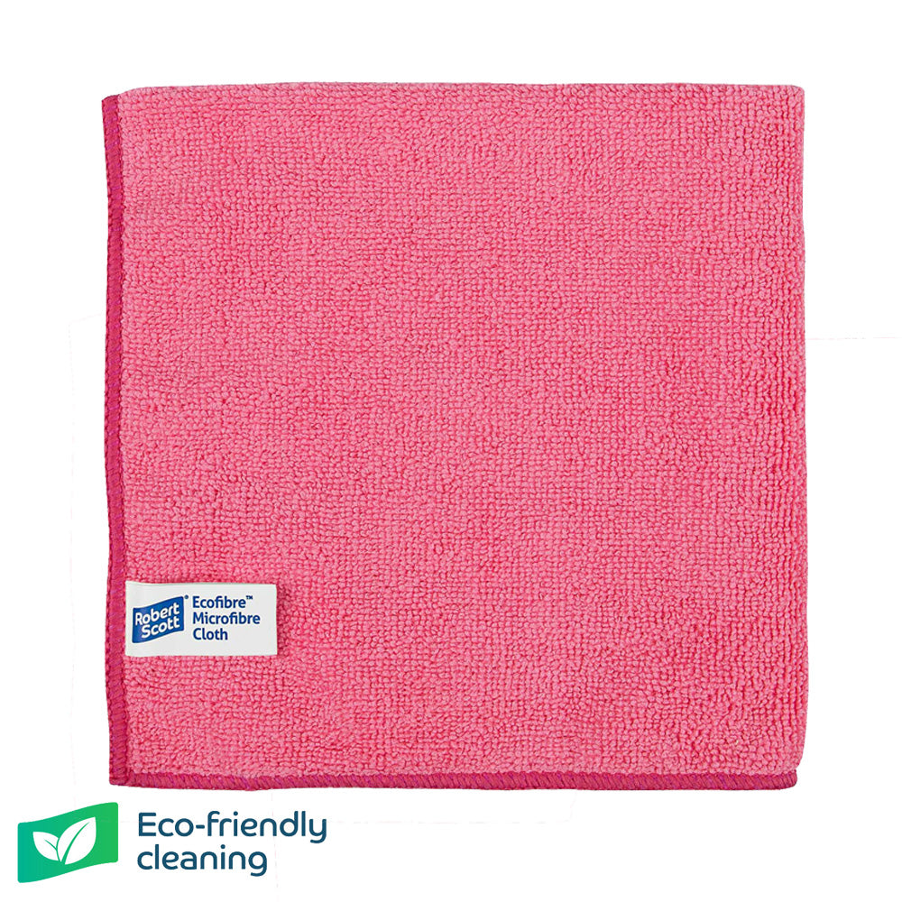 Robert Scott - Ecofibre Microfibre Cleaning Cloths 40cm x 40cm (10 Pack)