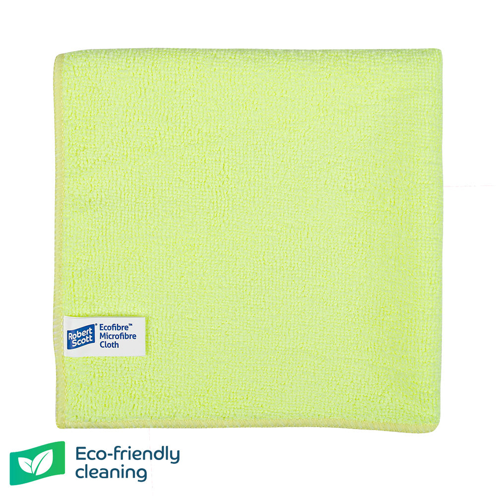 Robert Scott - Ecofibre Microfibre Cleaning Cloths 40cm x 40cm (10 Pack)