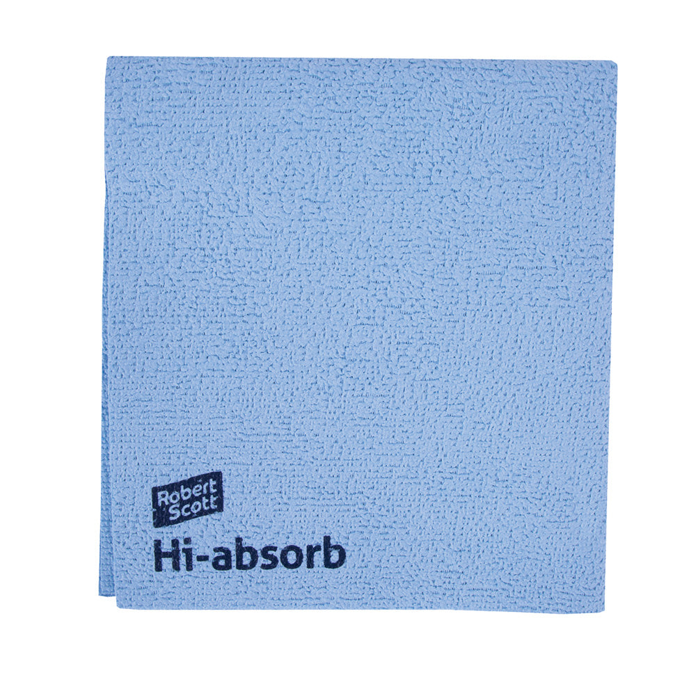Robert Scott - Hi-absorb Microfibre Cleaning Cloths 38cm x 35cm (5 Pack)