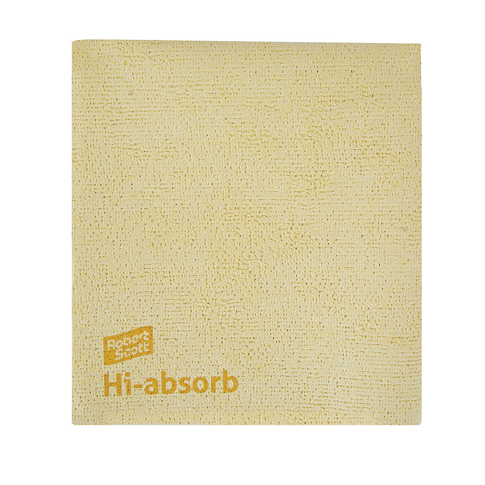Robert Scott - Hi-absorb Microfibre Cleaning Cloths 38cm x 35cm (5 Pack)