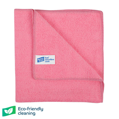 Robert Scott - Exel® Microfibre Cleaning Cloths 40cm x 40cm (10 Pack)