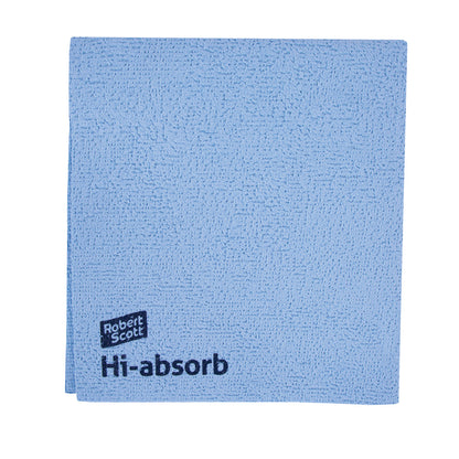 Robert Scott - Hi-absorb Microfibre Cleaning Cloths 38cm x 35cm (5 Pack)