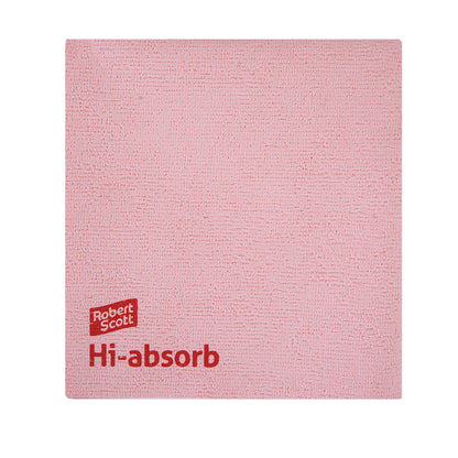 Robert Scott - Hi-absorb Microfibre Cleaning Cloths 38cm x 35cm (5 Pack)